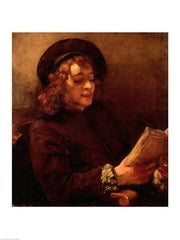 Titus Reading, c.1656-57 by Rembrandt van Rijn