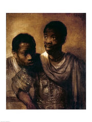 Two Negroes, 1661 by Rembrandt van Rijn