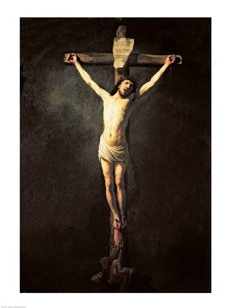 Christ on the Cross by Rembrandt van Rijn