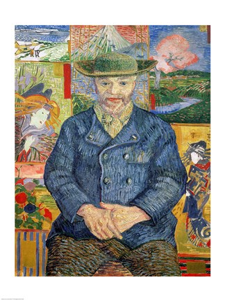 Pere Tanguy by Vincent Van Gogh