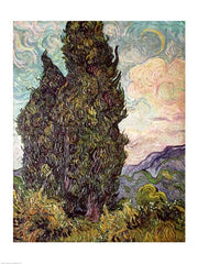 Cypresses, 1889 by Vincent Van Gogh