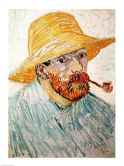 Self Portrait, 1888 wearing a hat by Vincent Van Gogh
