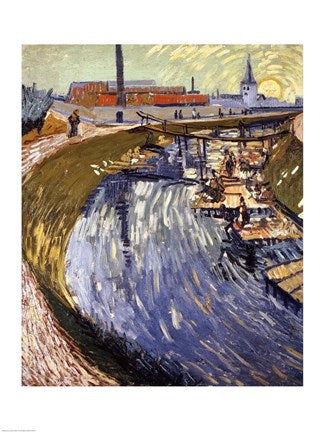 La Roubine du Roi, 1888 by Vincent Van Gogh