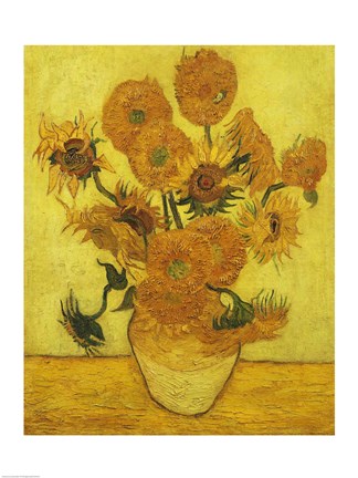Sunflowers, 1889 by Vincent Van Gogh