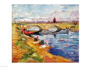 The Gleize Bridge over the Vigneyret Canal by Vincent Van Gogh