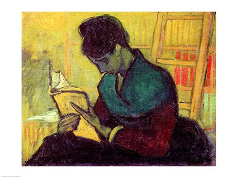 The Novel Reader, 1888 by Vincent Van Gogh