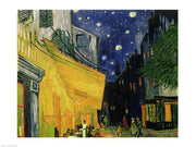 Cafe Terrace, Place du Forum, Arles, 1888 (detail 1) by Vincent Van Gogh