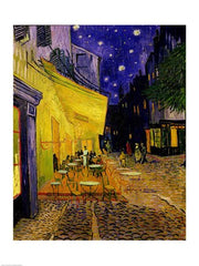 Cafe Terrace, Place du Forum, Arles, 1888 by Vincent Van Gogh