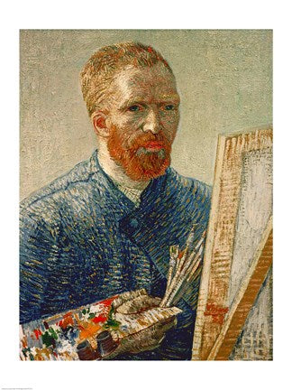 Self Portrait as an Artist, 1888 by Vincent Van Gogh