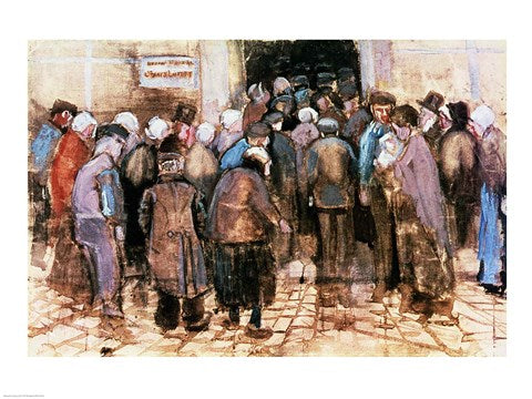 The State Lottery, 1882 by Vincent Van Gogh