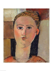 Girl with red hair, 1915 by Amedeo Modigliani