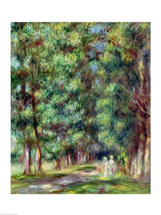 Path in a Wood, 1910 by Pierre-Auguste Renoir