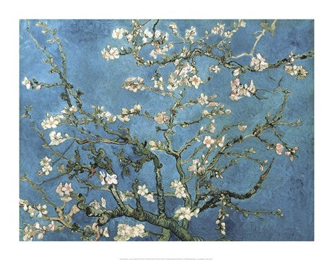 Almond Blossom, 1890 by Vincent Van Gogh