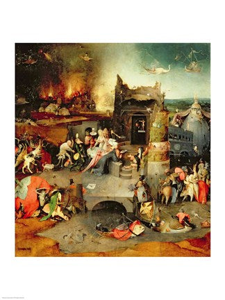 Temptation of St. Anthony (detail) by Hieronymus Bosch