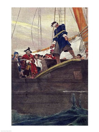 Walking the Plank by Howard Pyle