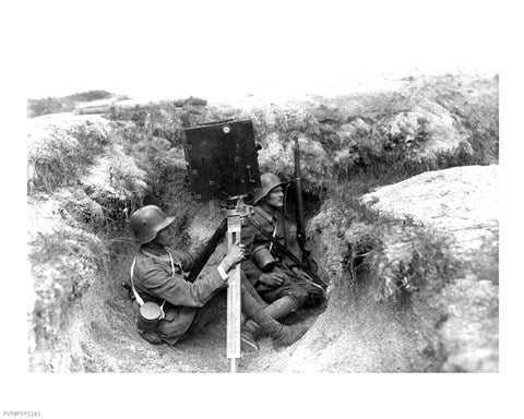Germans Recording the Battle