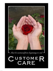 Customer Care Affirmation Poster, USAF