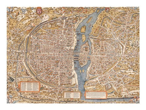 Plan de Paris map