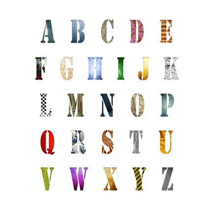 Alphabet Poster