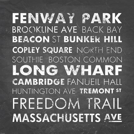 Boston Cities by Veruca Salt