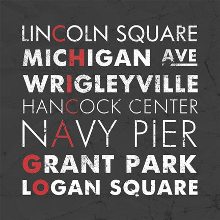Chicago Cities by Veruca Salt