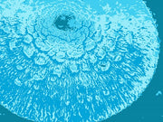 Blue Abstract by George Dilorenzo