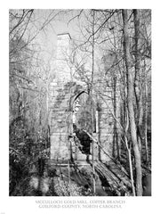 McCulloch Gold Mill, Copper Branch Guilford County, North Carolina