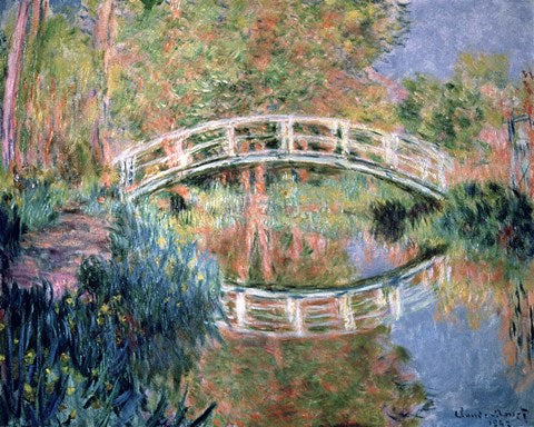 The Japanese Bridge, Giverny, 1892 by Claude Monet