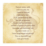 Taurus Character Traits by Veruca Salt