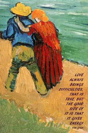 Love -Van Gogh Quote by Quote Master