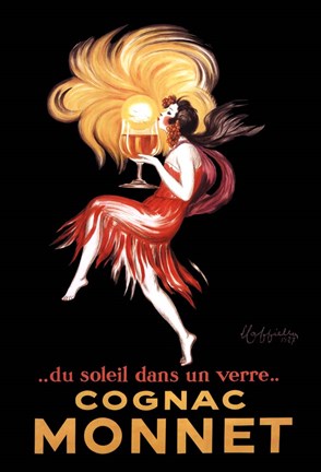 Cognac Monnet by Leonetto Cappiello