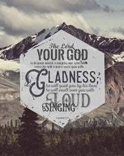 Zephaniah 3:17 The Lord Your God (Mountains) by Inspire Me