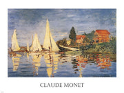 Regatta at Argenteuil by Claude Monet