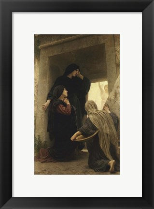 Framed Art The Three Marys at the Tomb by William Adolphe Bouguereau Wall Decor 18x24 Artwork
