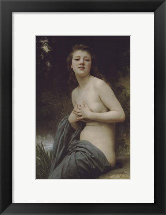 Framed Art Spring Breeze by William Adolphe Bouguereau Wall Decor 18x24 Artwork