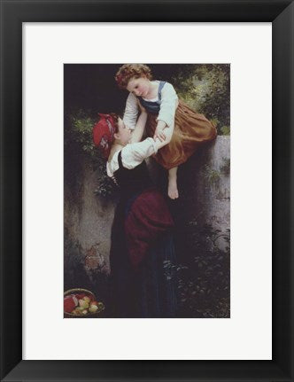 Framed Art Young Gypsies by William Adolphe Bouguereau Wall Decor 18x24 Artwork