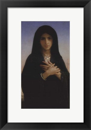 Framed Art The Penitent, 1876 by William Adolphe Bouguereau Wall Decor 18x24 Artwork