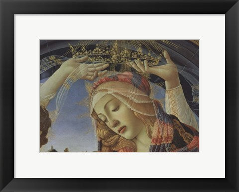 Framed Art Madonna of the Magnificat (detail) by Sandro Botticelli Wall Decor 18x24 Artwork