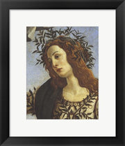Framed Art Frame Art Figure of Minerva (detail) by Sandro Botticelli Wall Decor 18x24 Artwork