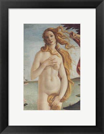 Framed Art Frame Art Birth of Venus, Venus by Sandro Botticelli Wall Decor 18x24 Artwork