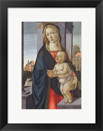 Framed Art Virgin and Child by Sandro Botticelli Wall Decor 18x24 Artwork