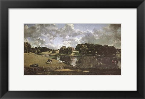 Framed Art Frame Art English School, Wivenhoe Park by John Constable Wall Decor 18x24 Artwork