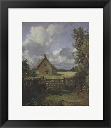 Framed Art Frame Art Cottage in a Cornfield, 1833 by John Constable Wall Decor 18x24 Artwork