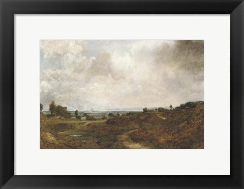 Framed Art Hampstead Heath by John Constable Wall Decor 18x24 Artwork