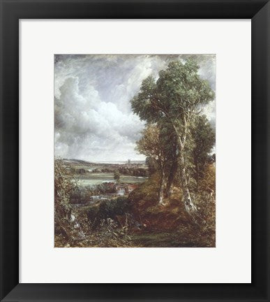 Framed Art Dedham Vale by John Constable Wall Decor 18x24 Artwork