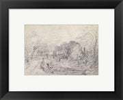 A Bridge Near Salisbury Court by John Constable