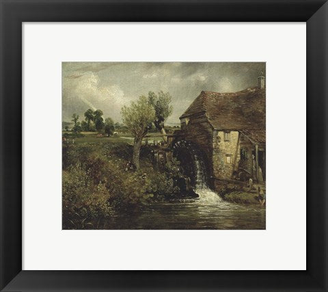 Framed Art Parham's Mill, Gillingham, Dorset by John Constable Wall Decor 18x24 Artwork