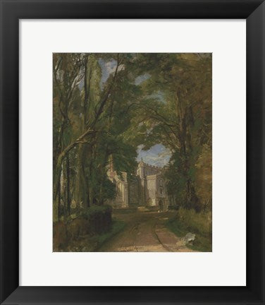 Framed Art East Bergholt Church by John Constable Wall Decor 18x24 Artwork