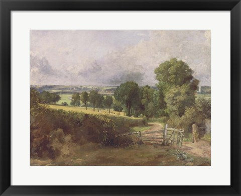 Framed Art The Entrance to Fen Lane by John Constable Wall Decor 18x24 Artwork