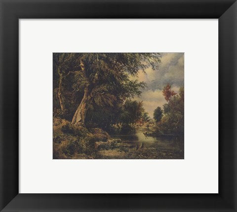 Framed Art Landscape, 1911 by John Constable Wall Decor 18x24 Artwork